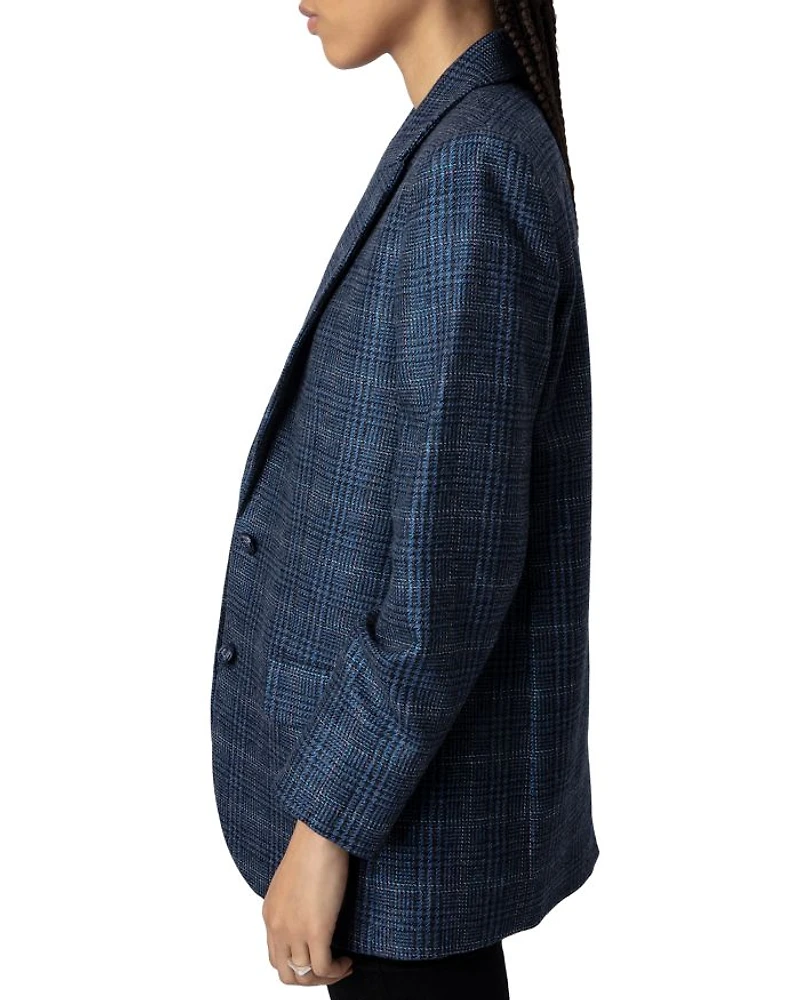 Viva Car Shimmer Blazer