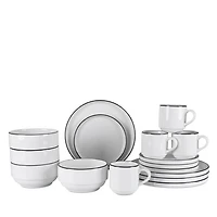 Stackable 16 Piece Dinnerware Set
