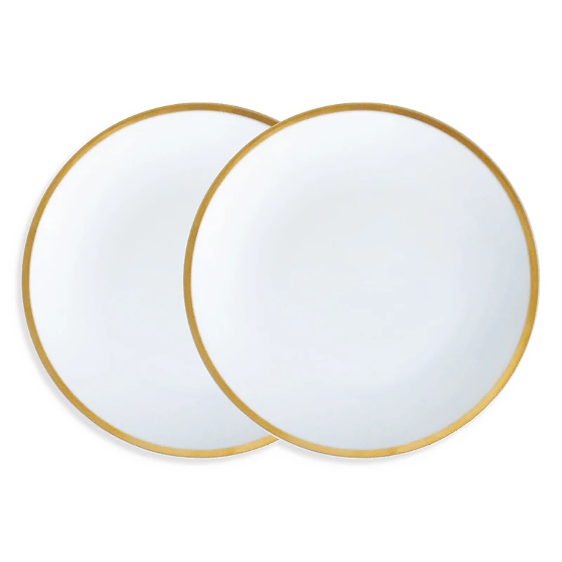 Twig New York Golden Edge 8 Salad Dessert Plate, Set of 2