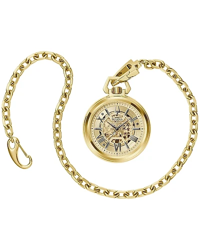 Bulova Classic Sutton Chain Pocket Watch