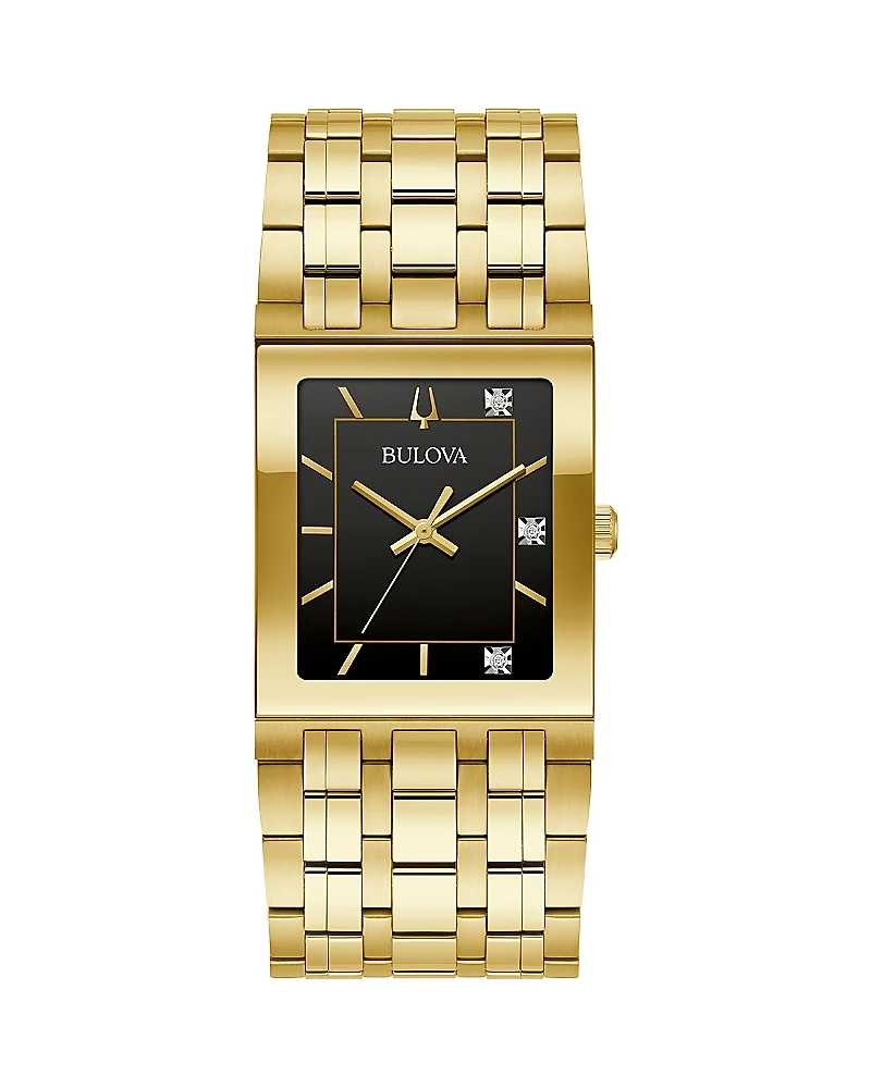 Bulova Marc Anthony Modern Quadra Watch, 30mm x 40.5mm