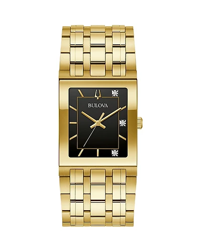 Bulova Marc Anthony Modern Quadra Watch, 30mm x 40.5mm