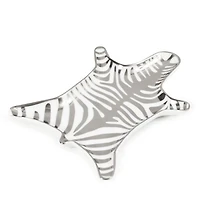 Porcelain Zebra Dish