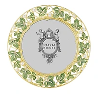 Olivia Riegel Gold Tone Ivy Round Frame, 4.5