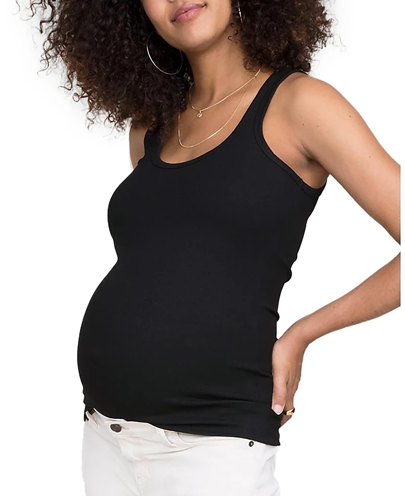 Hatch Collection Ribbed Maternity Tank Top