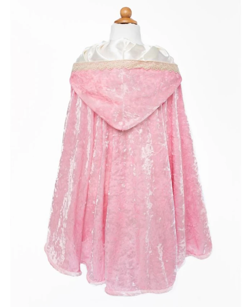 Deluxe Pink Princess Cape Costume - Ages 3-8
