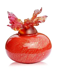 Golden Jade Joy, a Vase of Riches Crystal Figure