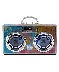 Wireless Express Bluetooth Fm Radio with Led Speakers Boombox