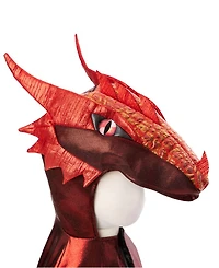Ruby The Metallic Dragon Cape Costume - Ages 3-6