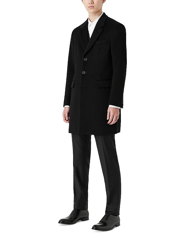 Emporio Armani Essential Beaver Cashmere Top Coat