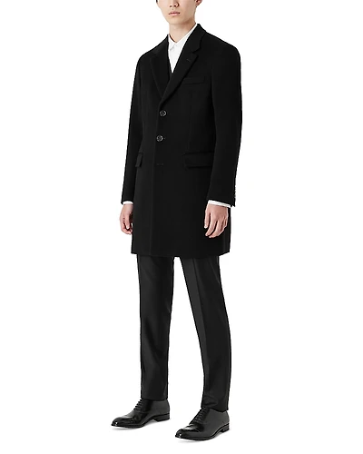 Emporio Armani Essential Beaver Cashmere Top Coat