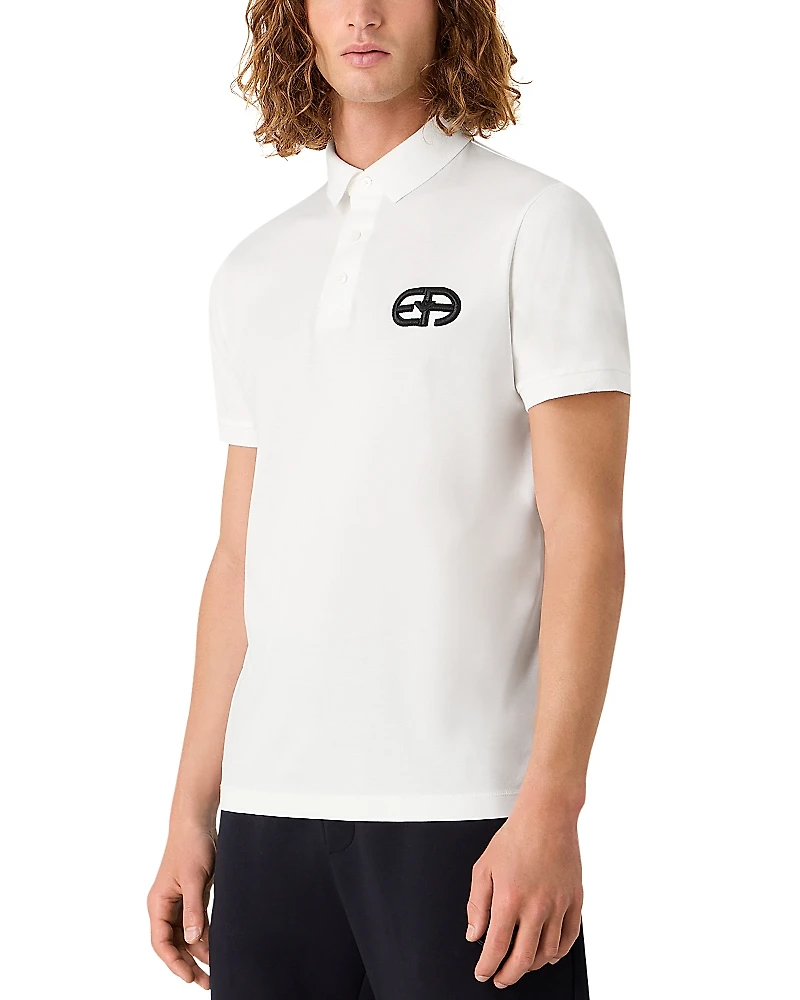 Emporio Armani Essential Ea Recreate Embroidered Logo Polo