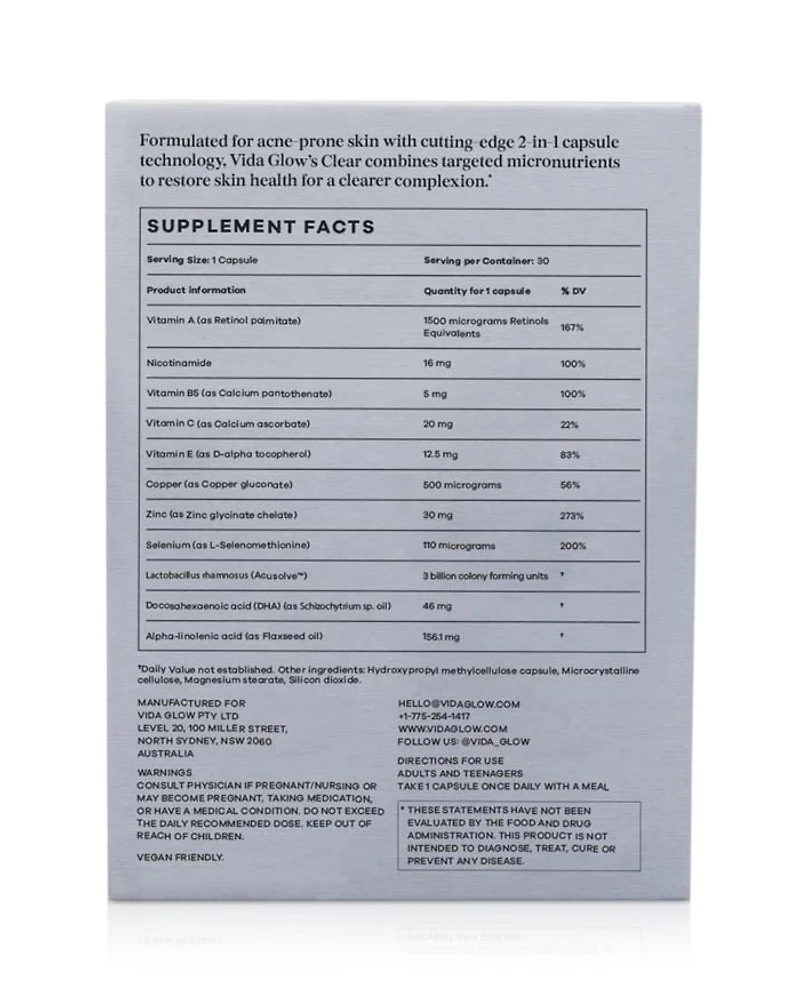 Clear Advanced Repair Dietary Supplement