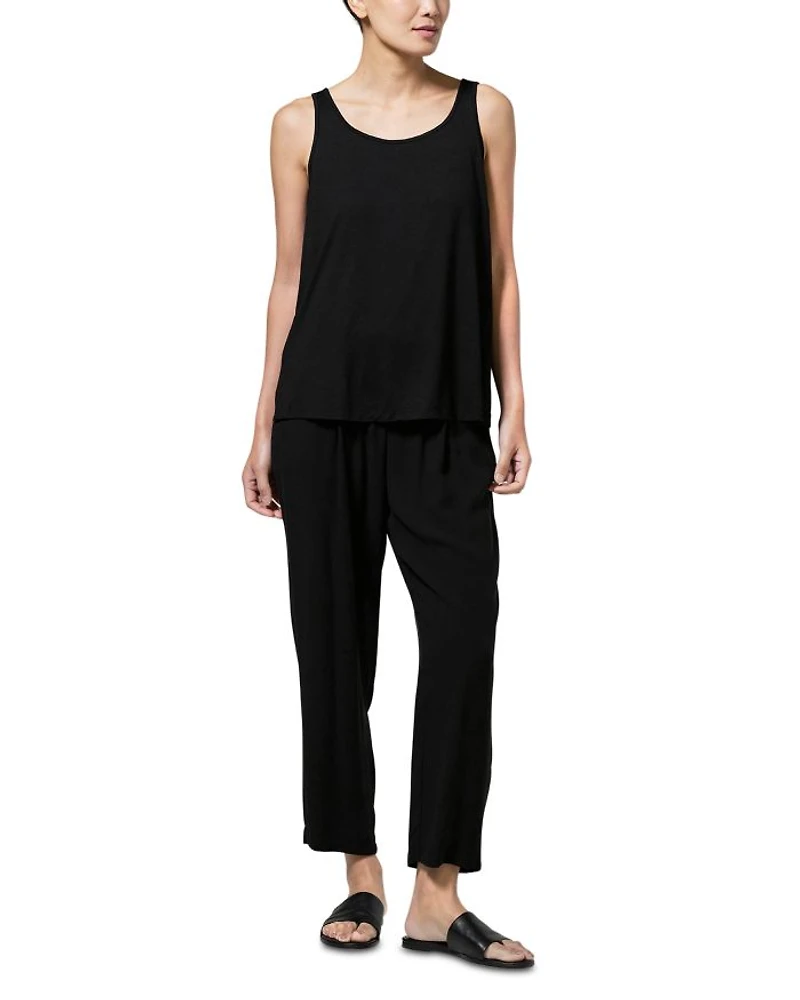 Scoop Neck Sleeveless Top