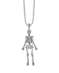 Lagos Sterling Silver Rare Wonders Skeleton Pendant Necklace, 22-24