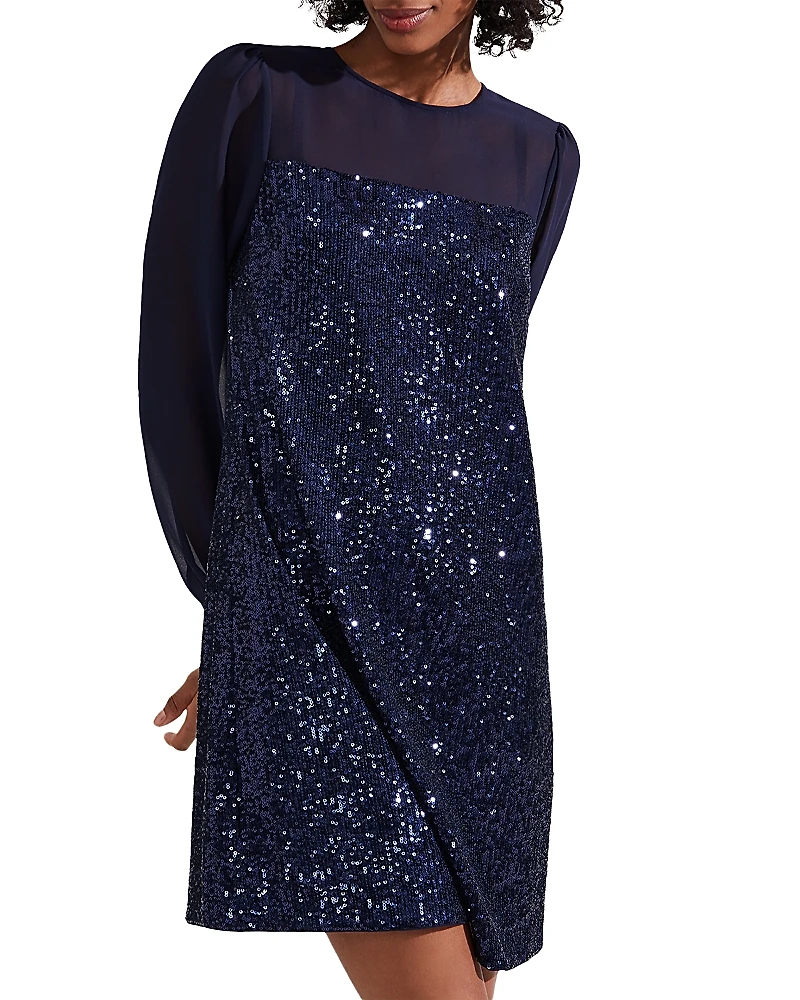 Hobbs London Zariah Sequin Dress