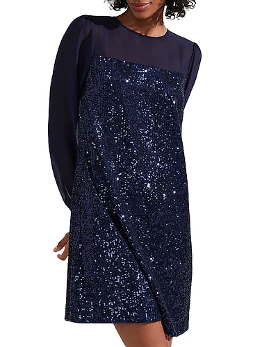 Hobbs London Zariah Sequin Dress