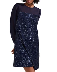 Hobbs London Zariah Sequin Dress