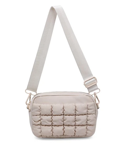 Quilted Medium Nylon Crossbody