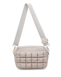 Quilted Medium Nylon Crossbody