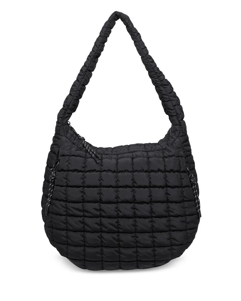 Revive Extra Large Quilted Nylon Hobo