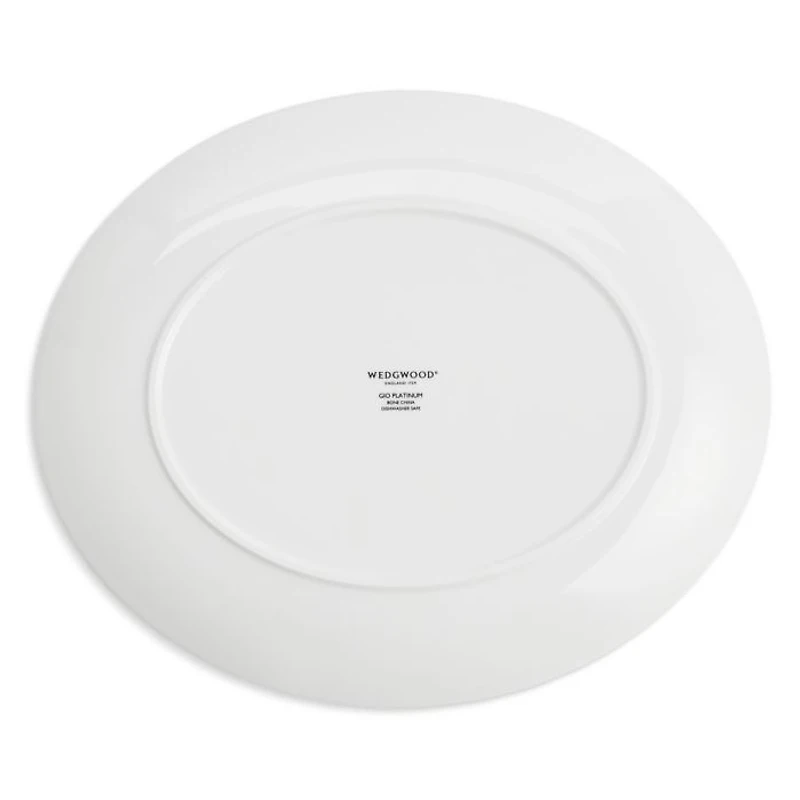 Gio Platinum Oval Platter