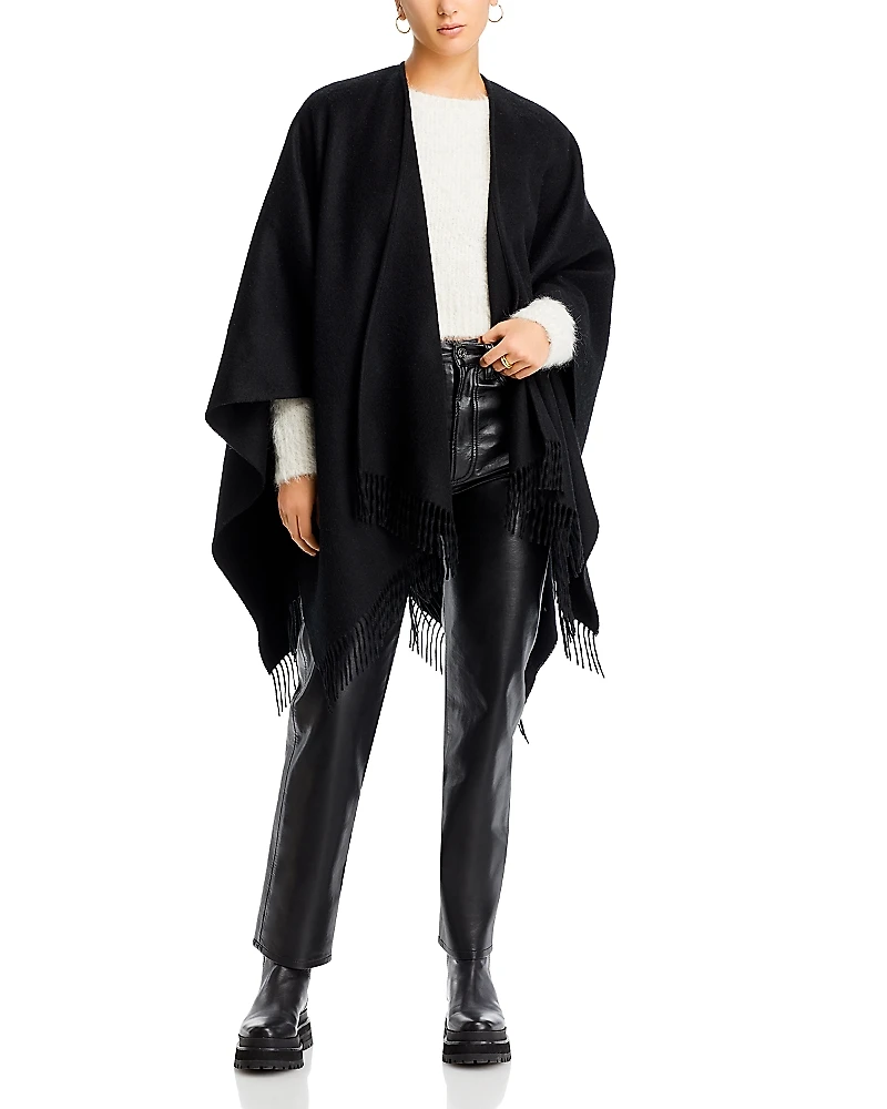 Vince Wool & Cashmere Double Face Cape