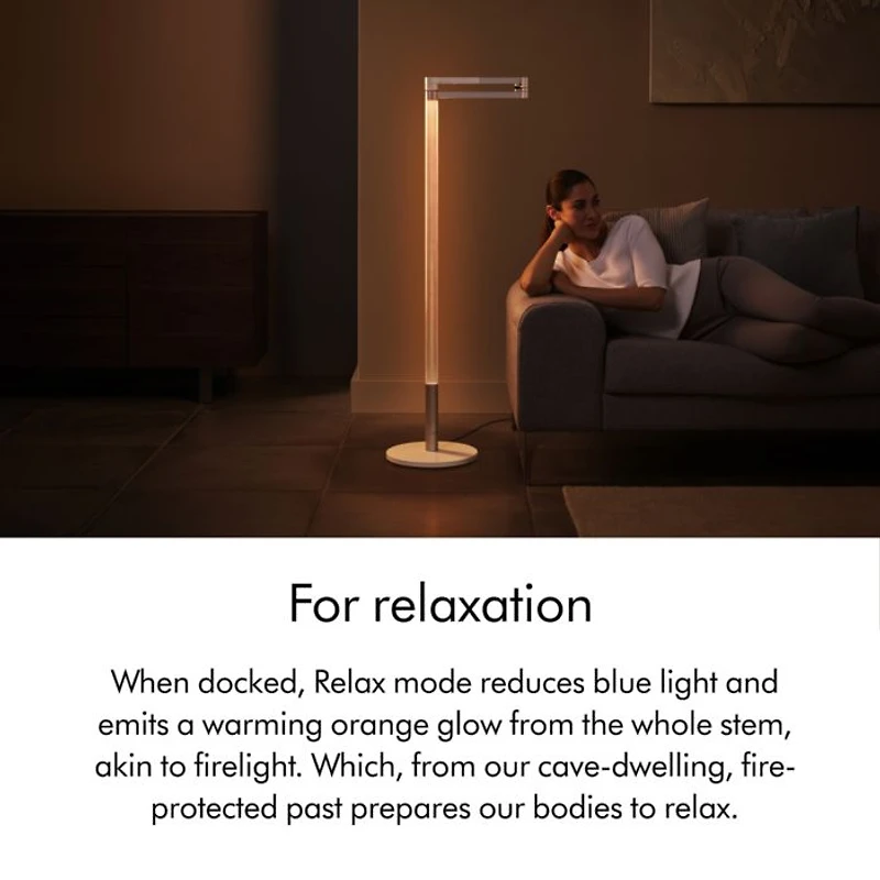 Solarcycle Morph Floor Light | White