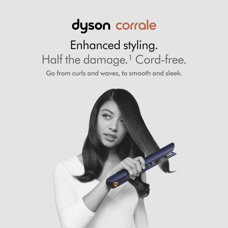 Corrale™ Hair Straightener | Prussian Blue/Copper