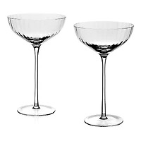 William Yeoward Crystal Corinne Tall Coupe Glass, Set of 2
