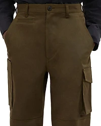 Cotton Twill Cargo Pants