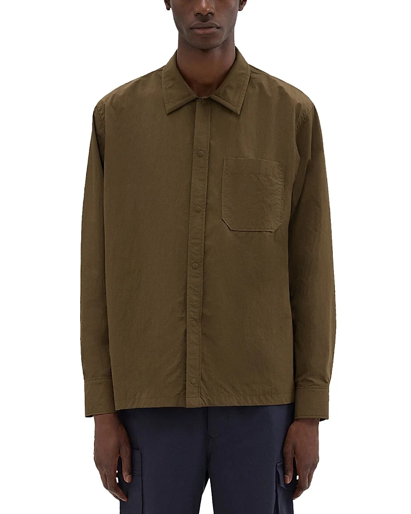 Theory Project Feather Nylon Shirt