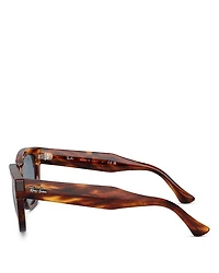 Mega Hawkeye Square Sunglasses, 53mm