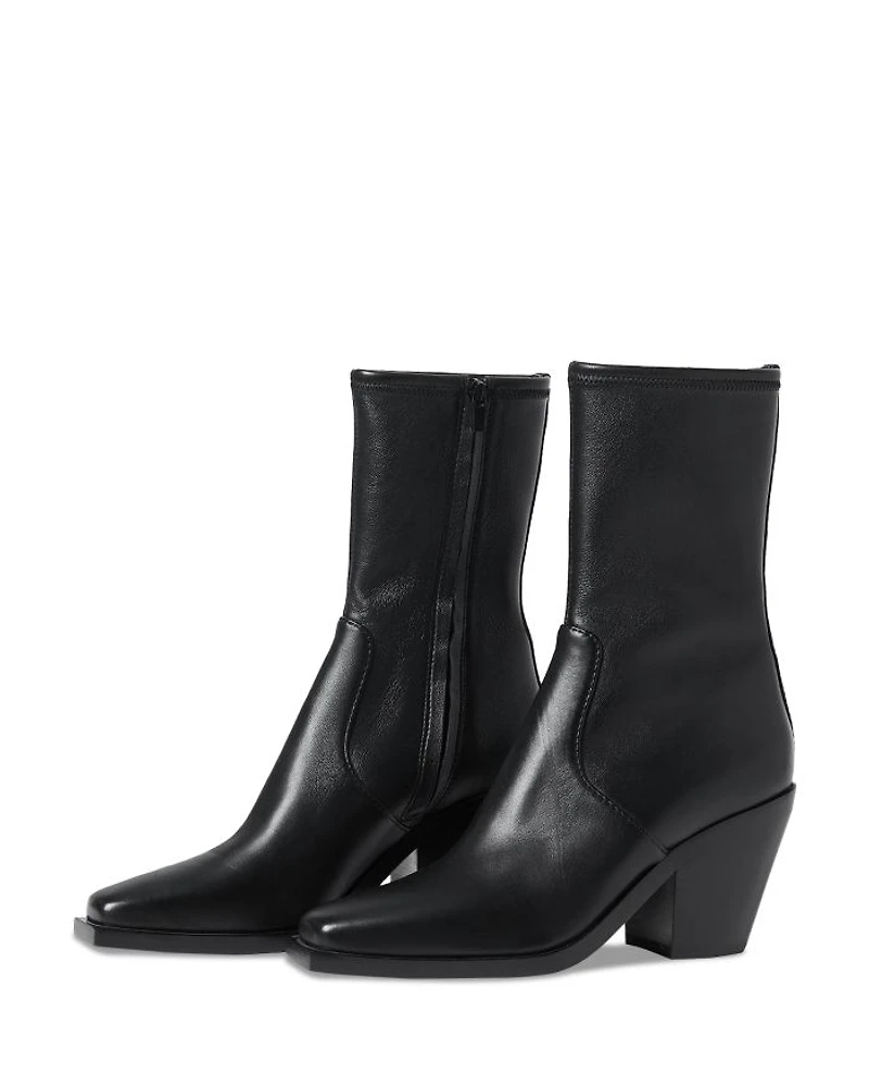 Women's Reese Square Toe High Heel Booties