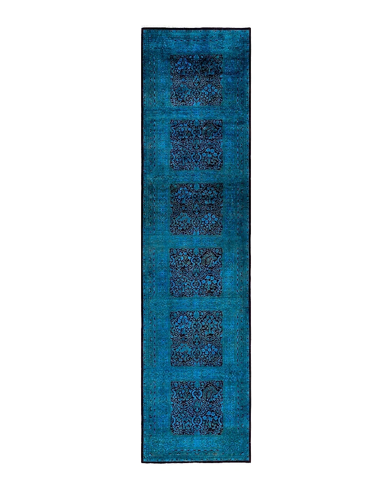 Bloomingdale's Fine Vibrance M1622 Runner Area Rug, 3' x 12'5