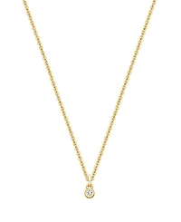 Children's 14K Gold My 1st Diamond Girls' 12-14" Necklace