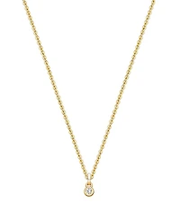 Tiny Blessings Children's 14K Gold My 1st Diamond Girls' 12-14 Necklace
