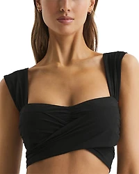 Reiss Cristina Wrap Bikini Top
