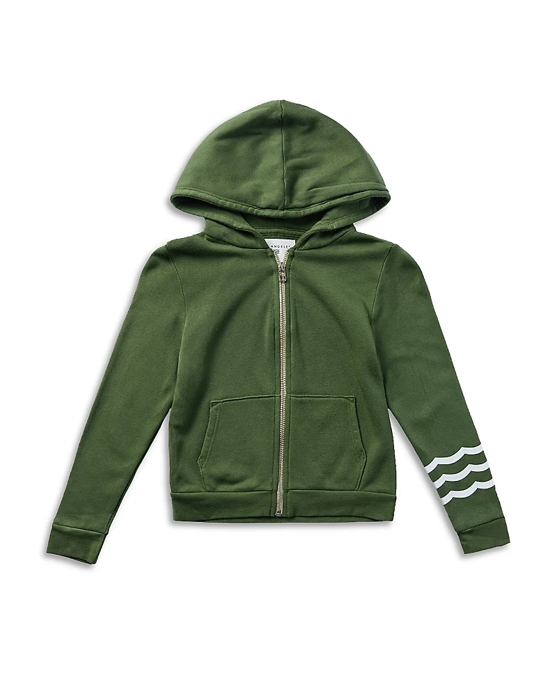 Sol Angeles Unisex Waves Zip Hoodie - Little Kid, Big Kid