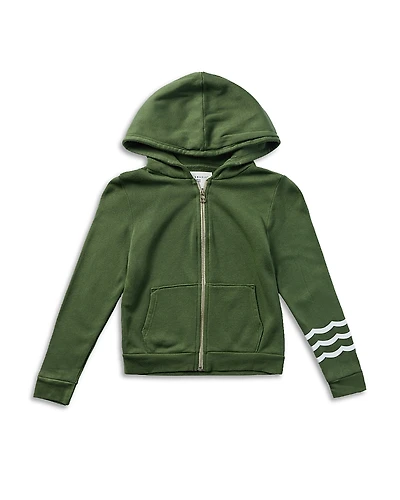 Sol Angeles Unisex Waves Zip Hoodie - Little Kid, Big Kid