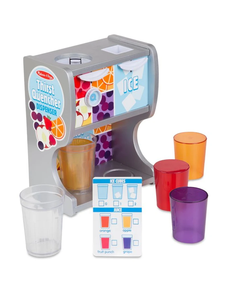 Melissa & Doug Thirst Quencher Dispenser - Ages 3+