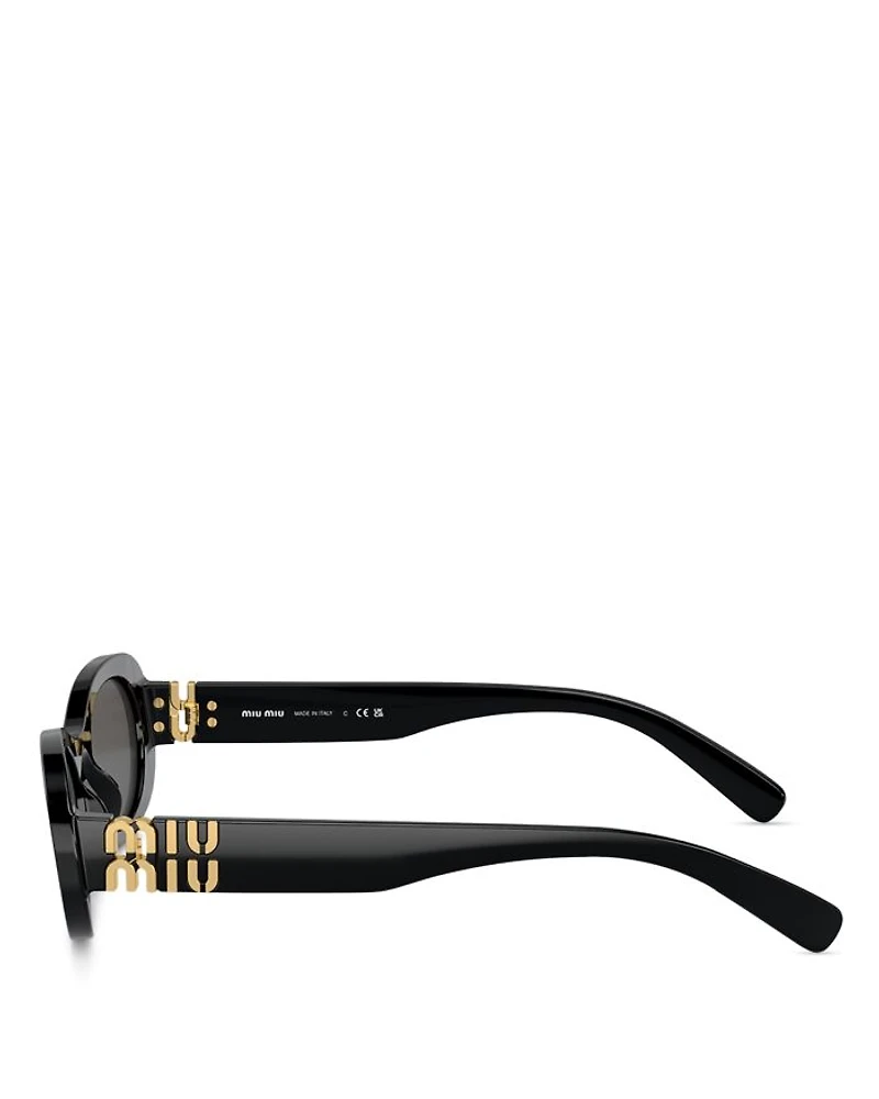 Oval Sunglasses, 50mm