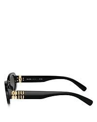 Oval Sunglasses, 50mm