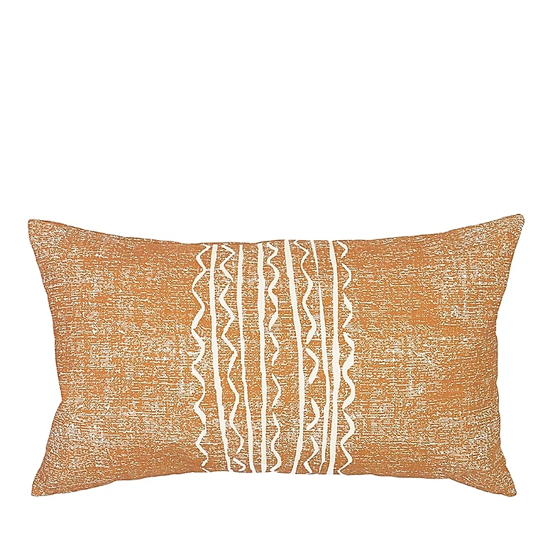 Noho Home Niho Tangerine Lumbar Decorative Pillow Cover