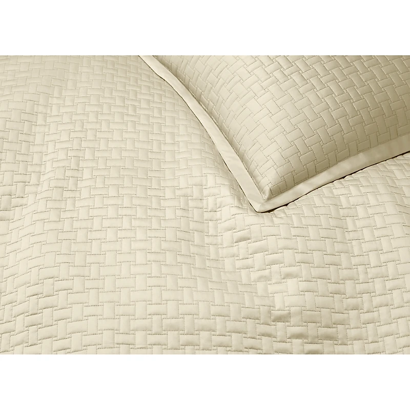 Sferra Sampietrini Quilted Sateen Euro Sham