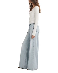 Featherweight Sofie High Rise Wide Leg Jeans Kierra