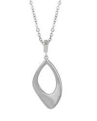 Bloomingdale's Fine Collection Polished Freeform Openwork Pendant Necklace