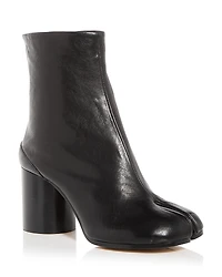 Maison Margiela Women's Tabi Split Toe Block Heel Booties