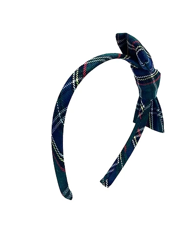 Bits & Bows Girls' Tilly Tartan Plaid Bow Headband - Little Kid