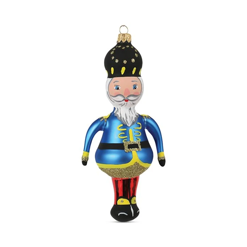 Nutcrackers Figural Blue Nutcracker Ornament